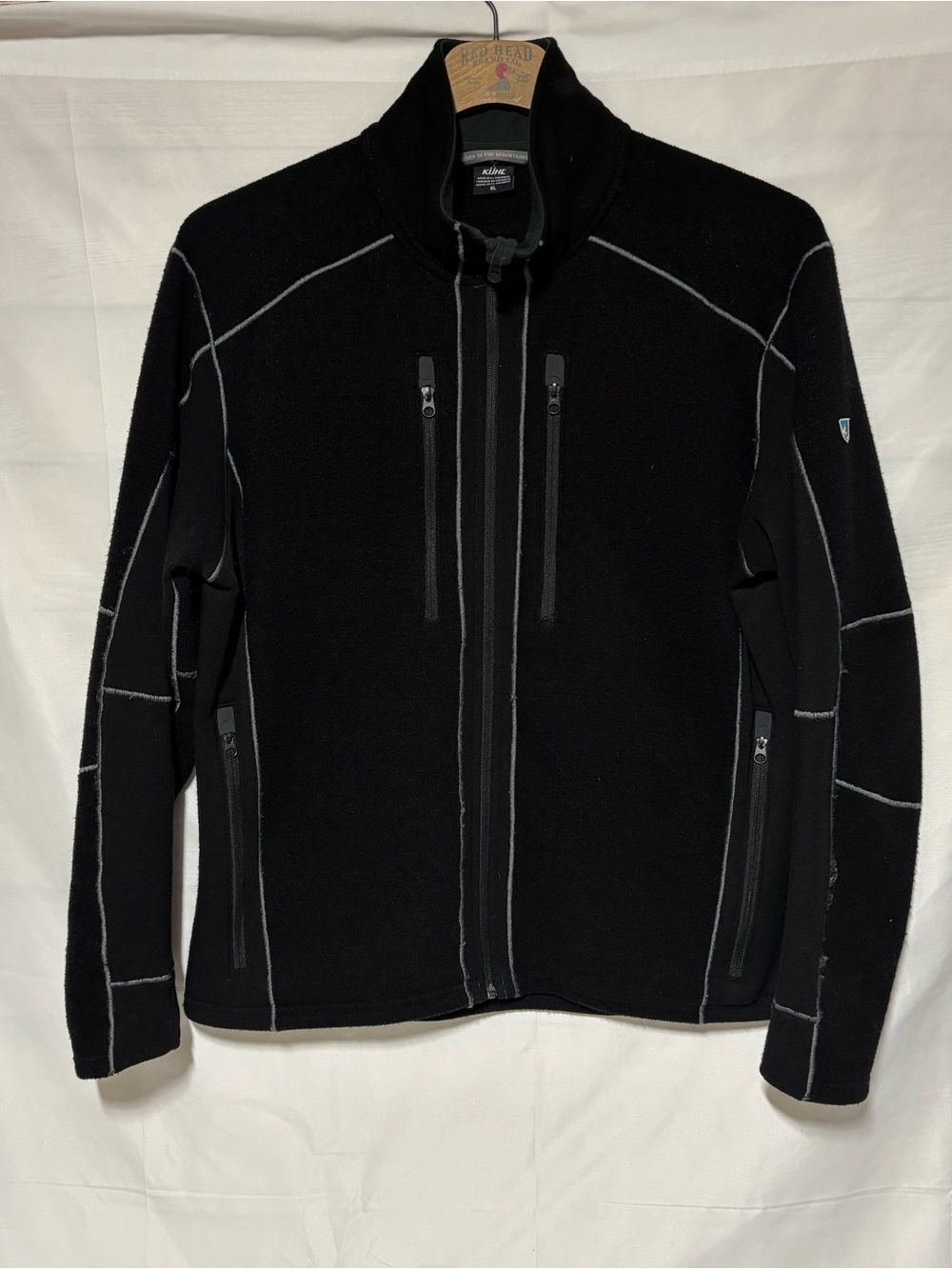 KUHL Full Zip Fleece Jacket Black Men's XL
Outdoor Hiking